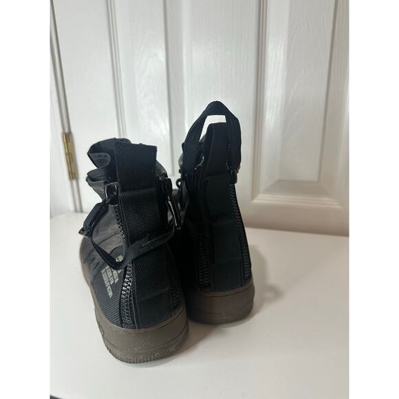 Nike Air Force 1 SF Special Field Mid Black Sneakers Men's Sz 11 Shoes - Picture 5 of 7